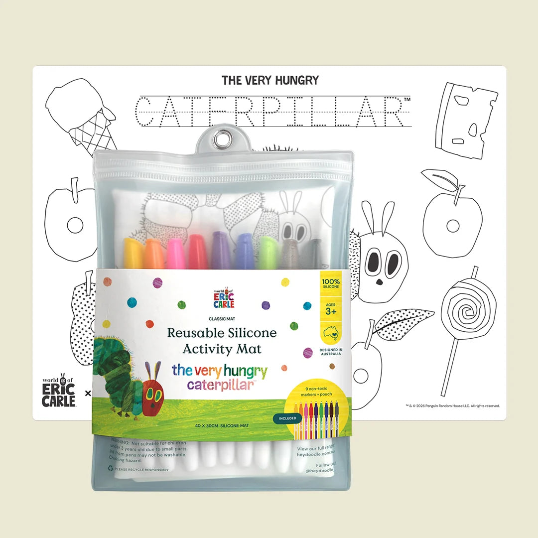HeyDoodle The Very Hungry Caterpillar™ Classic Colouring & Doodle Mat