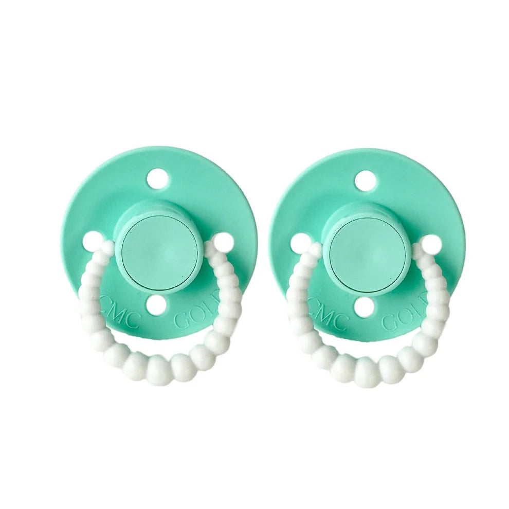 CMC &#39;Bubble&#39; Dummies - Mint (Glow in the Dark Handle)