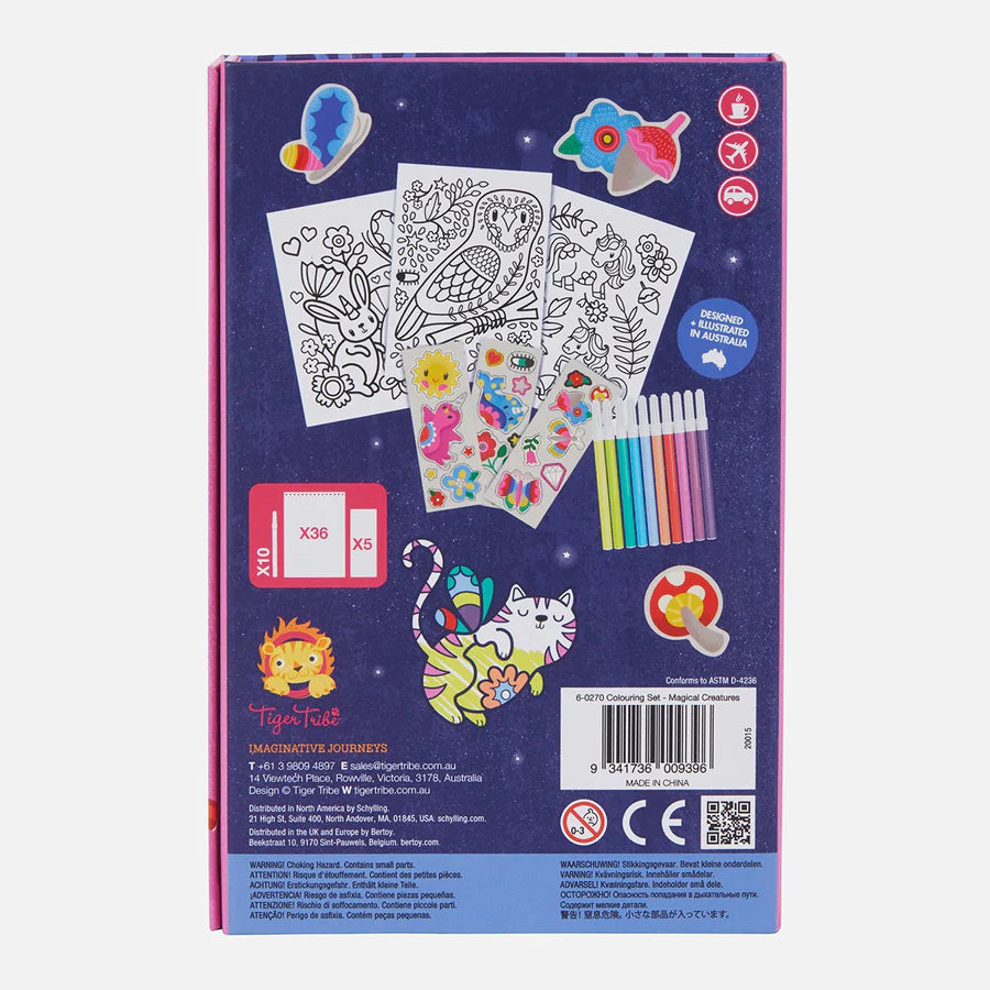 Colouring Set -Magical Creatures