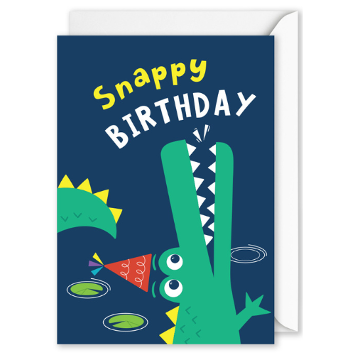 “Snappy Birthday” Crocodile