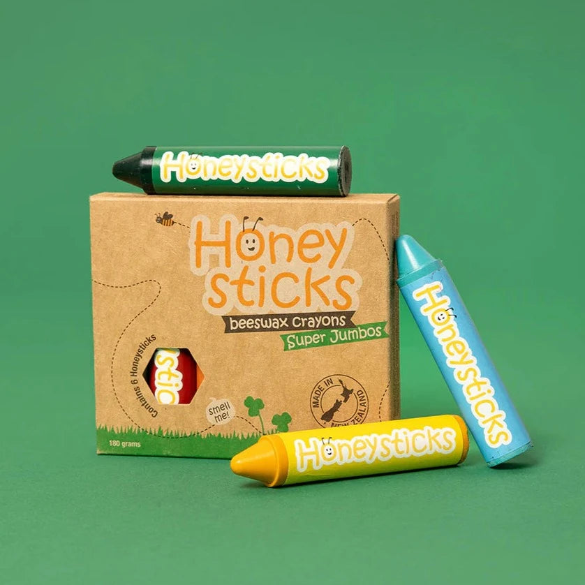 Honeysticks Beeswax Crayons- Super Jumbos