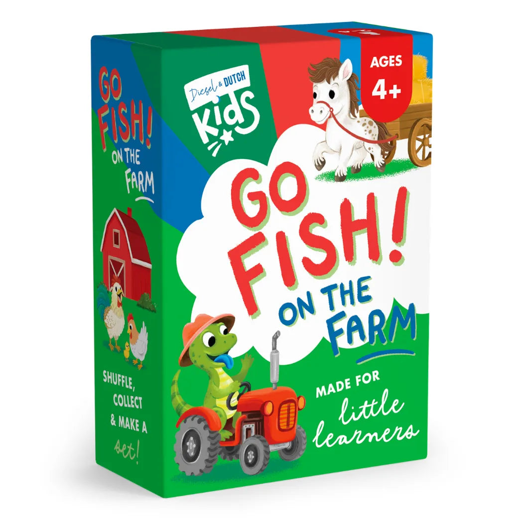 D&D Kids Go Fish On the Farm Card Game