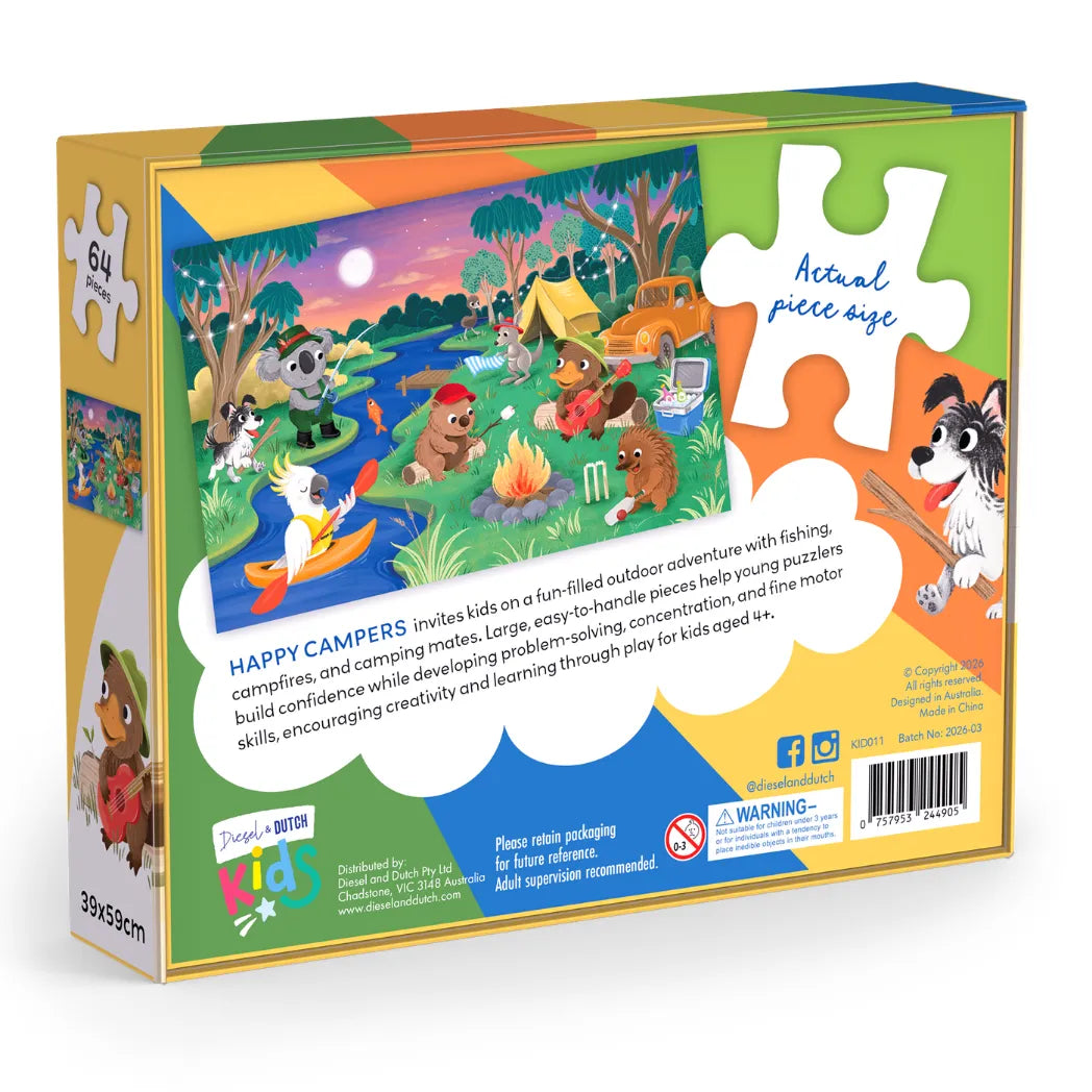 D&D Kids Happy Campers 64pc Jigsaw Puzzle