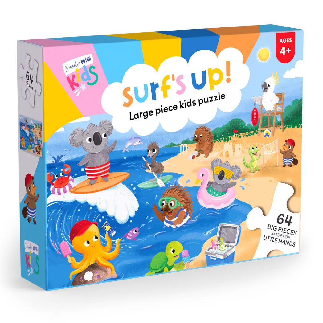 D&D Kids Surf's Up 64pc Jigsaw Puzzle
