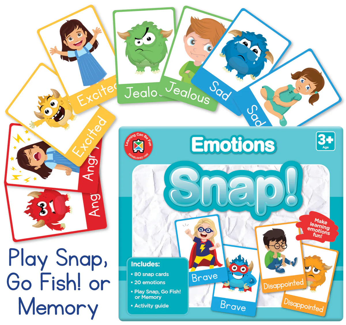 Learning Can Be Fun Emotions Snap!