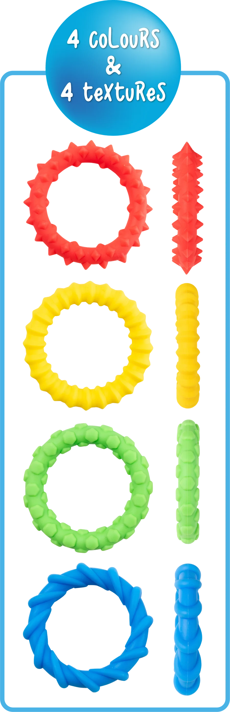 Sensory Sprout Textured Fidget Bracelet