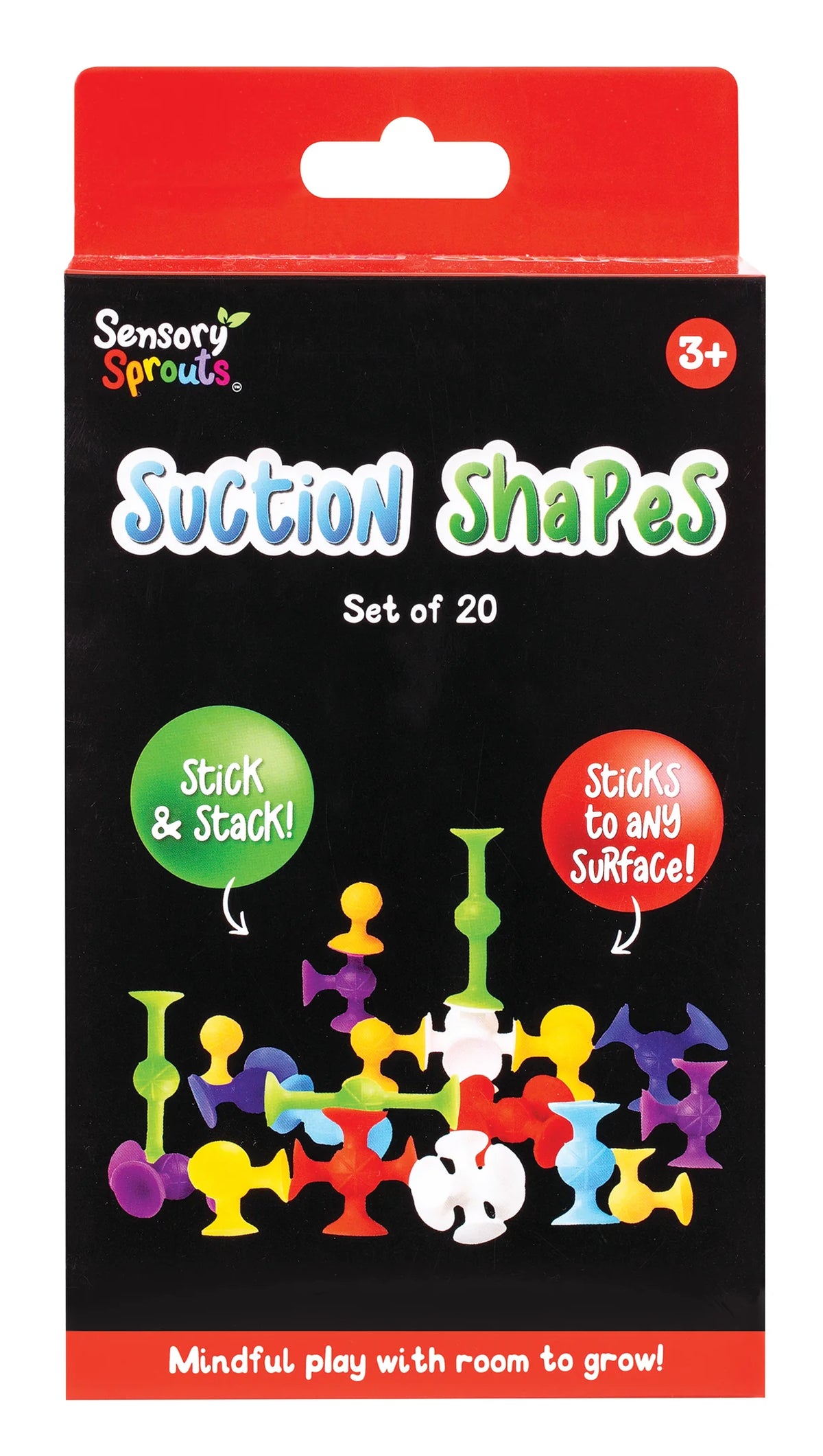 Sensory Sprout Suction Shapes