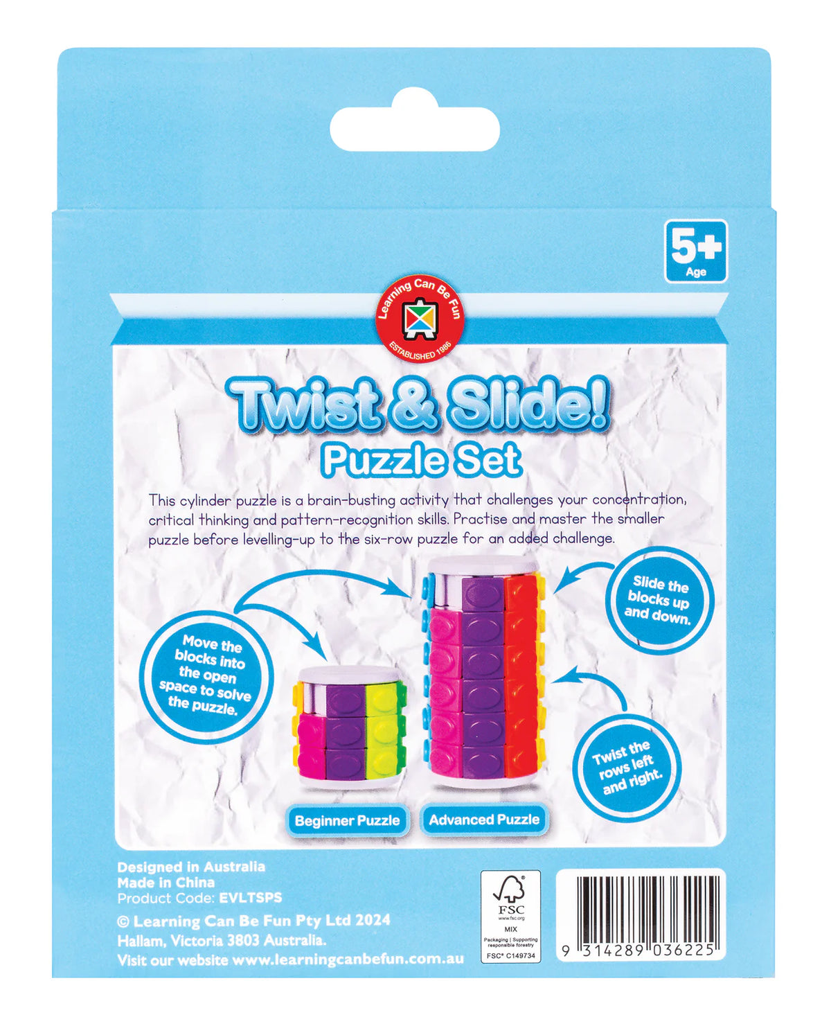 Twist & Slide Puzzle Set