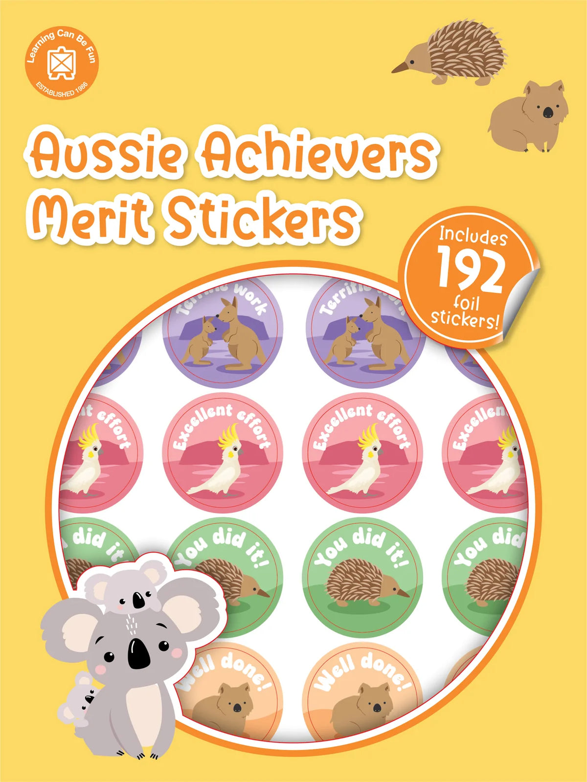 Merit Sticker Book - Aussie Achievers