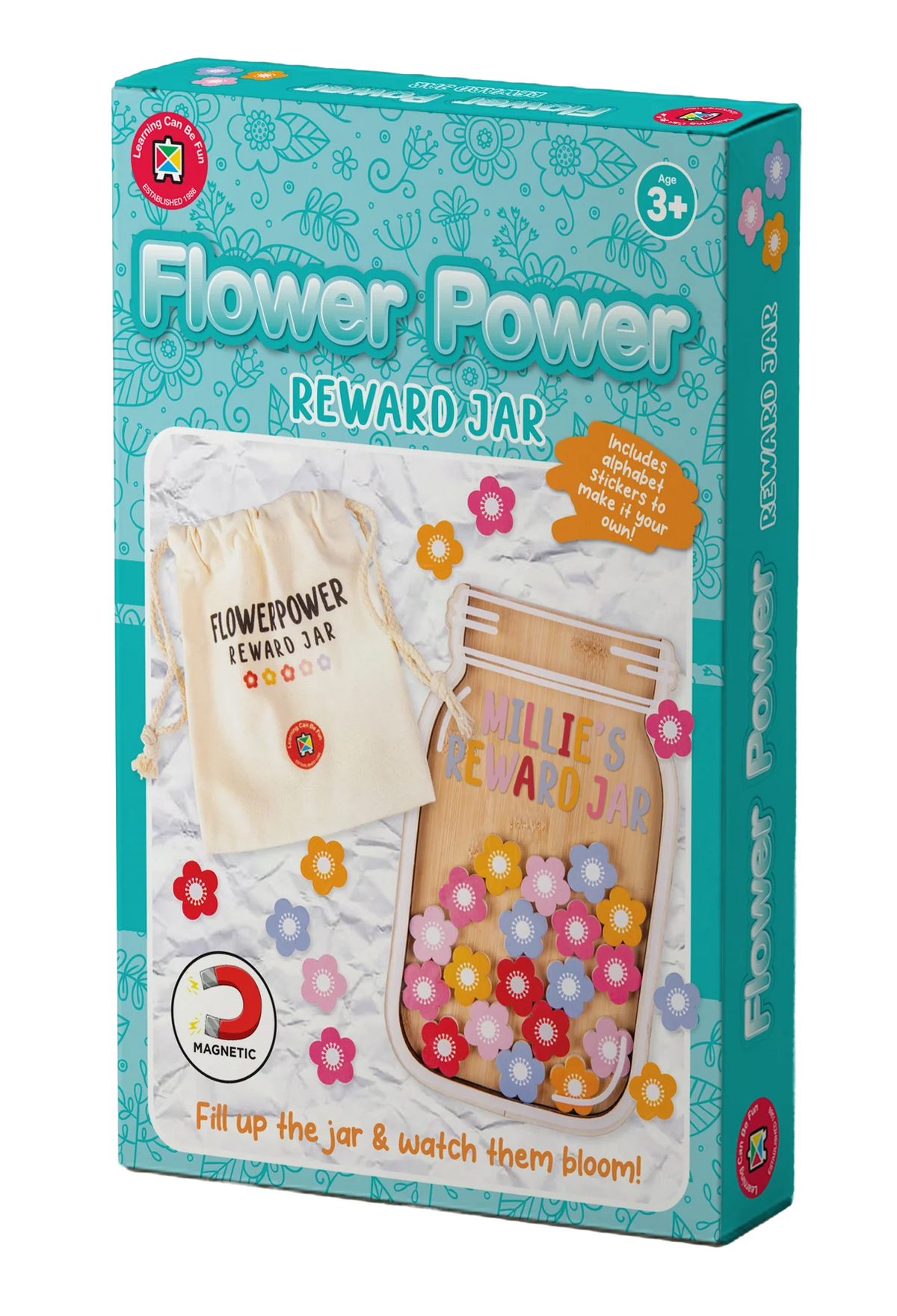 Flower Power Reward Jar