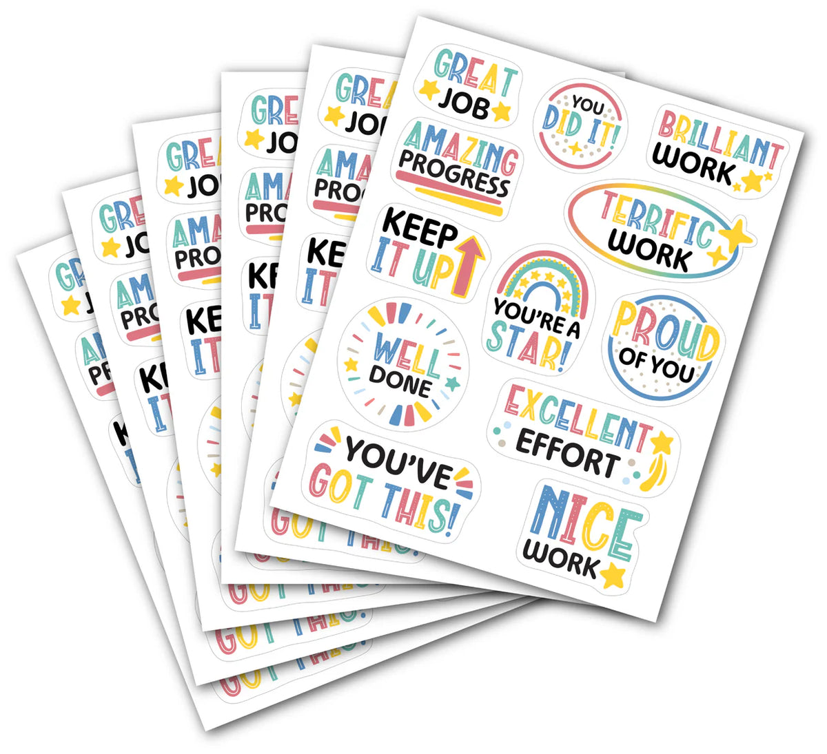 Merit Sticker Book - Growing Minds