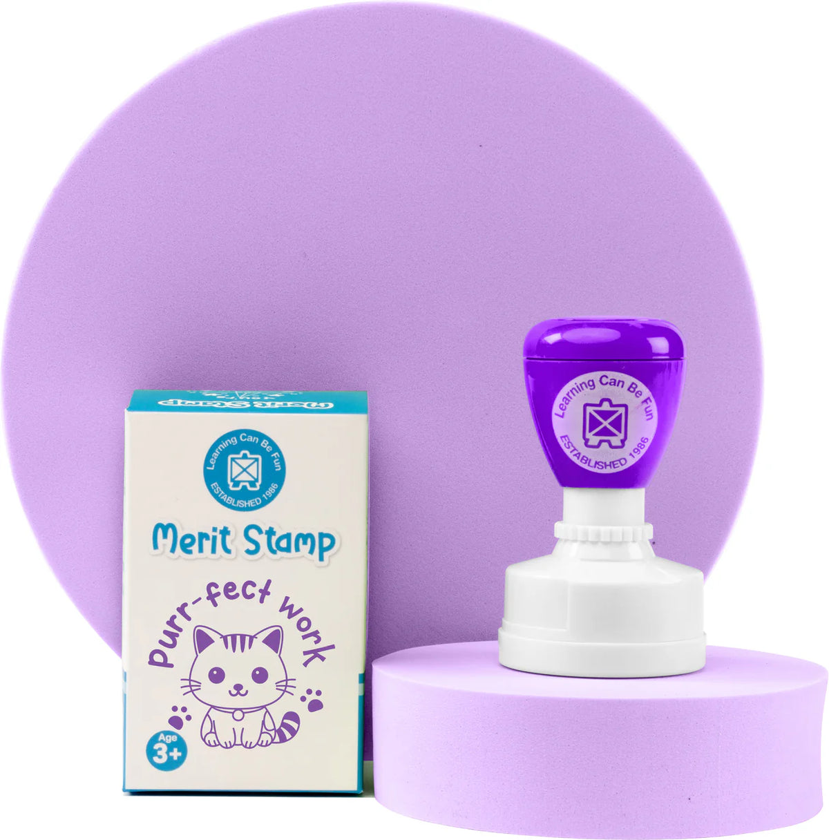 Merit Stamp - Purr-fect Work