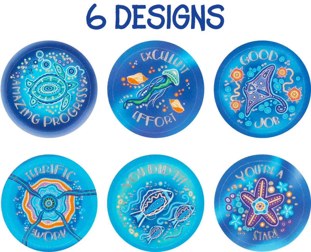 Merit Sticker Book - Ocean Country