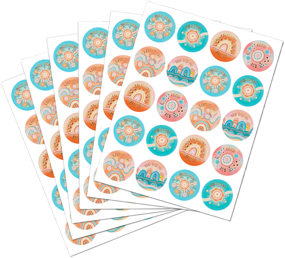 Merit Sticker Book - Sacred Country