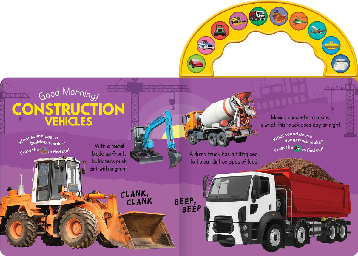 Carry Alone Sound Book - Good Morning! Things That Go