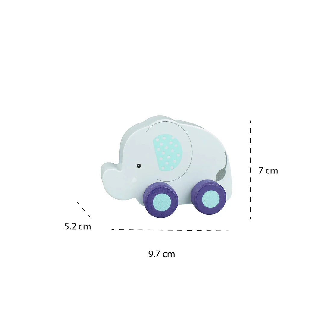 First Push Along Elephant