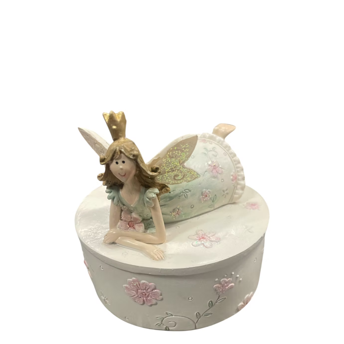 Fairy Laying Trinket Box