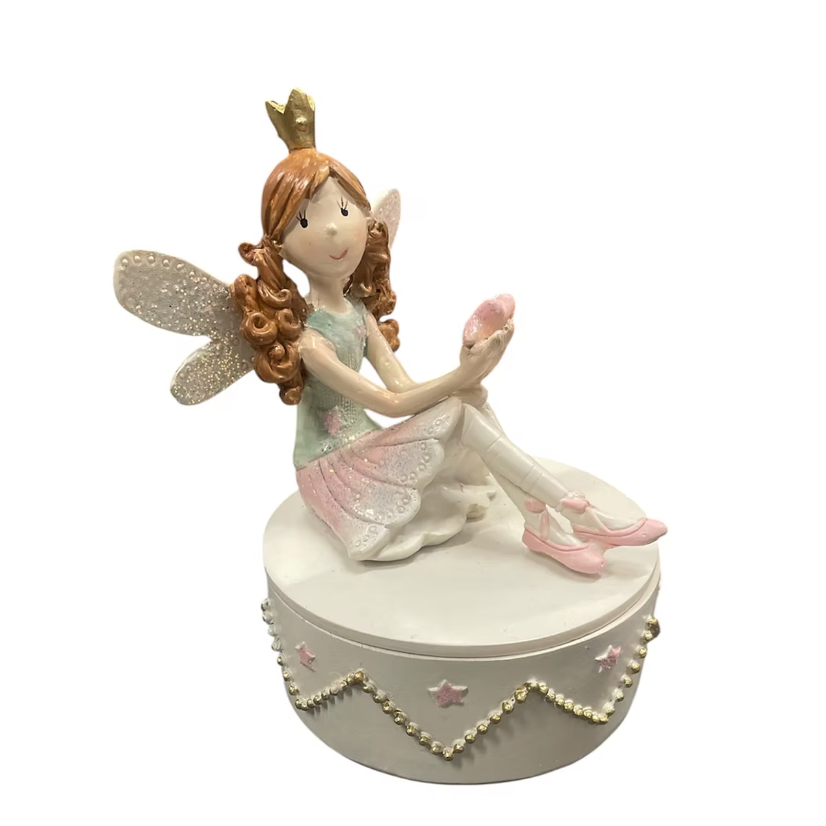 Fairy Sitting Trinket Box