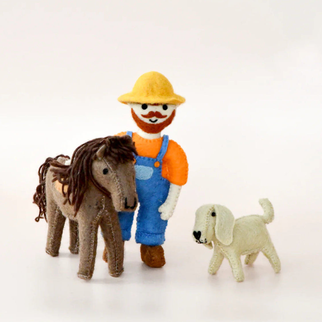Tara Treasures Felt Old MacDonald Farmer