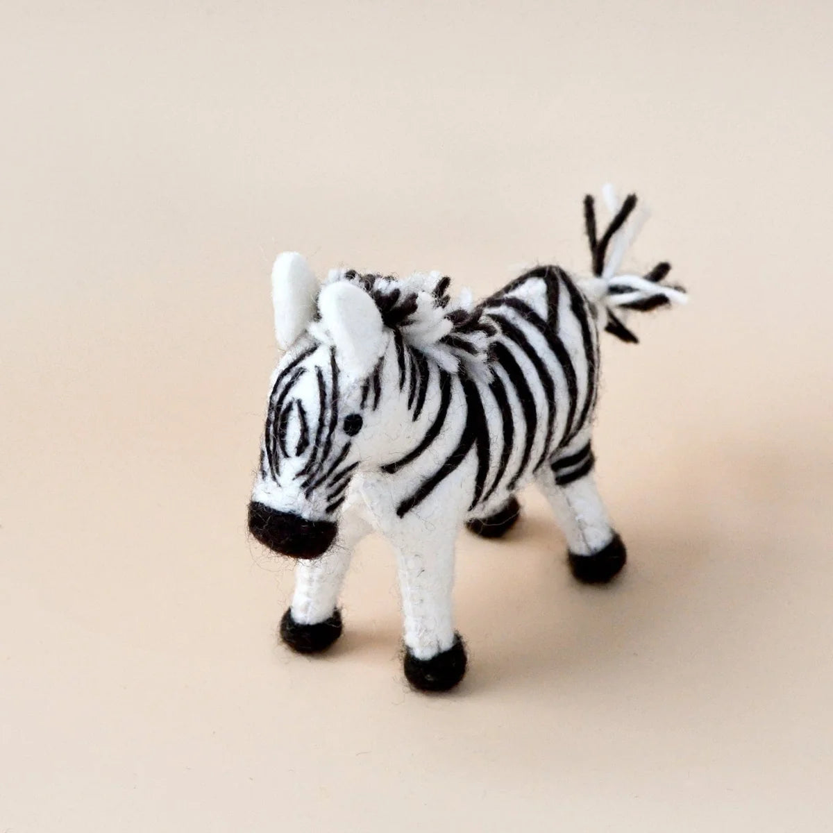 Tara Treasures Felt Zebra