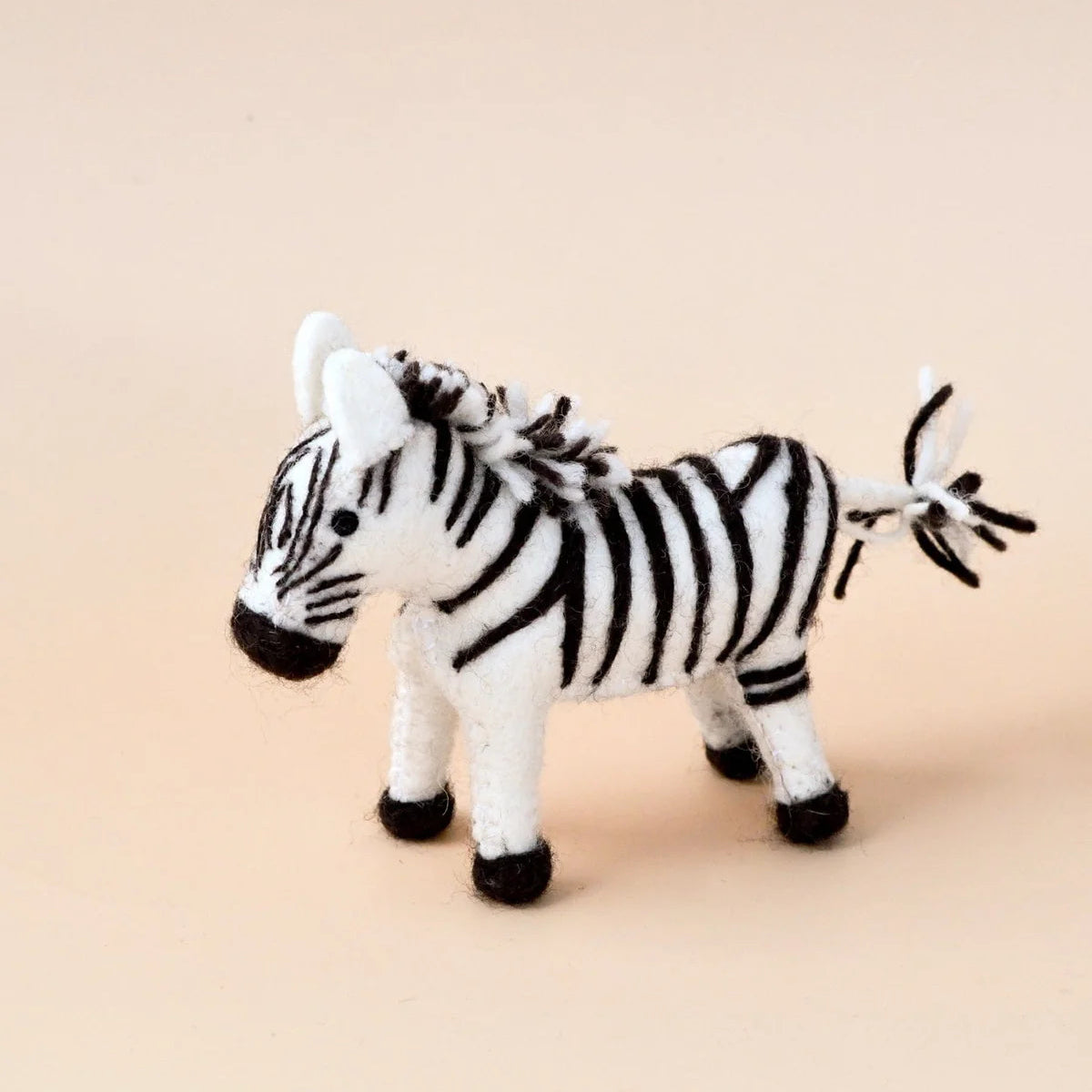 Tara Treasures Felt Zebra