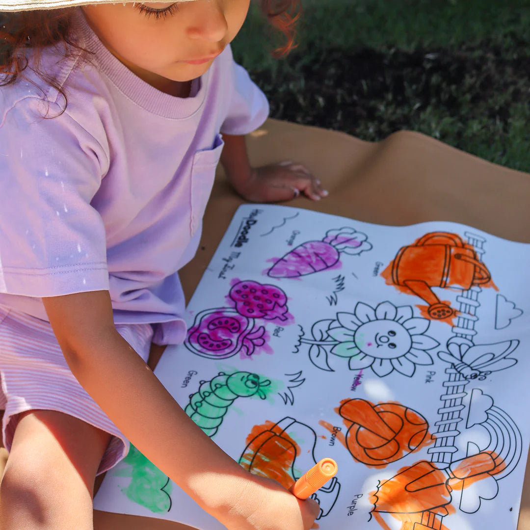 HeyDoodle My First Colours Colouring & Doodle Mat