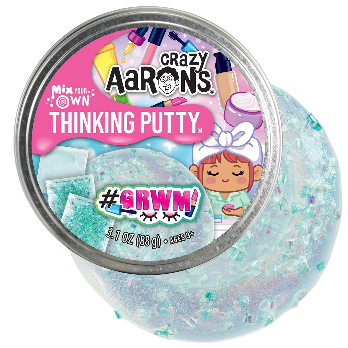Crazy Aarons Thinking Putty - Mix It - GRWM