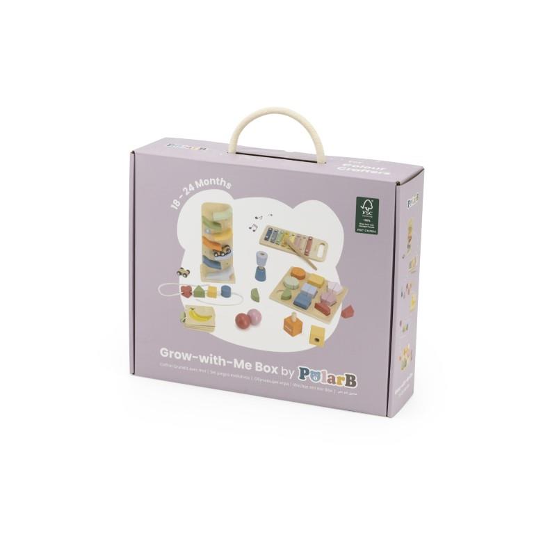 Polar B Grow with Me Box -Colour Crafters For 18-24 Months