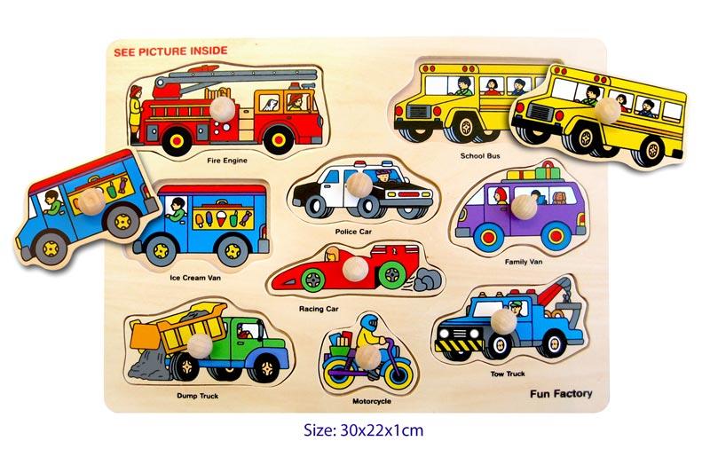 Fun Factory Vehicles Puzzle