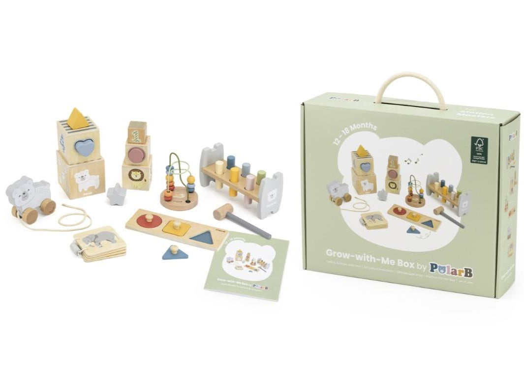 Polar B Grow with Me Box -Motion Masters For 12-18 Months