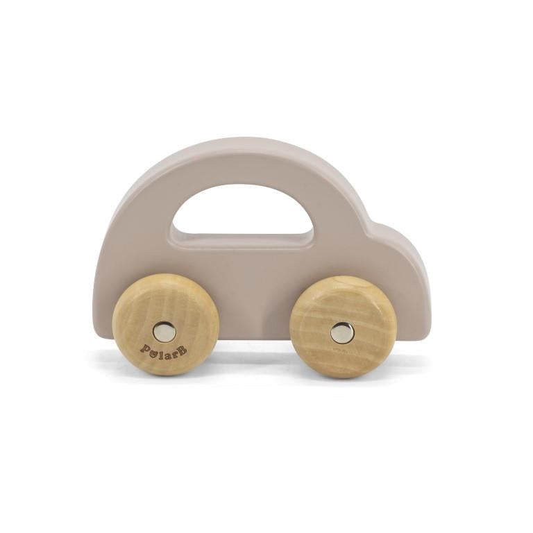 Polar B Wooden Car - Light Brown