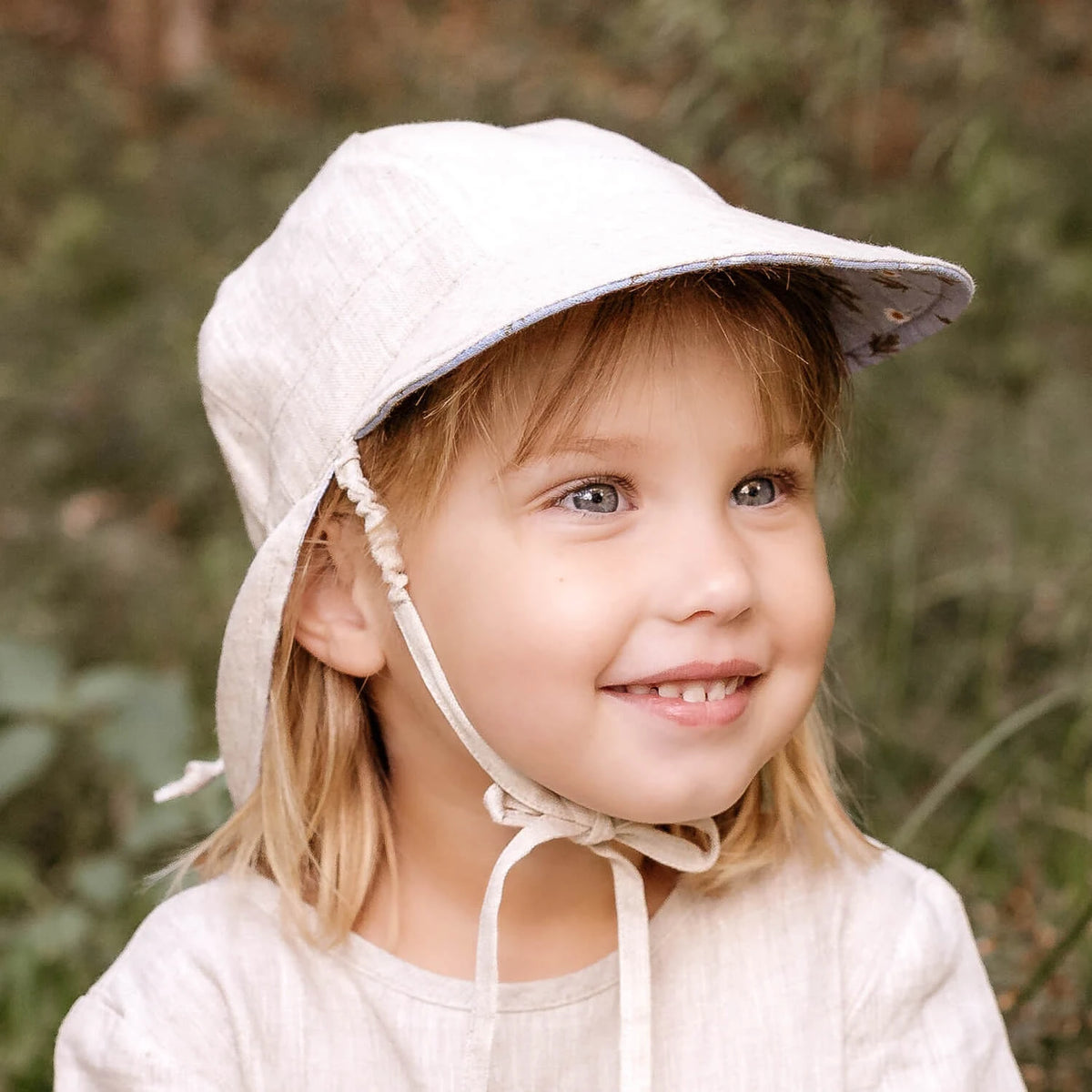 Bedhead Hats Lounger' Flap Sun Hat - Daisy