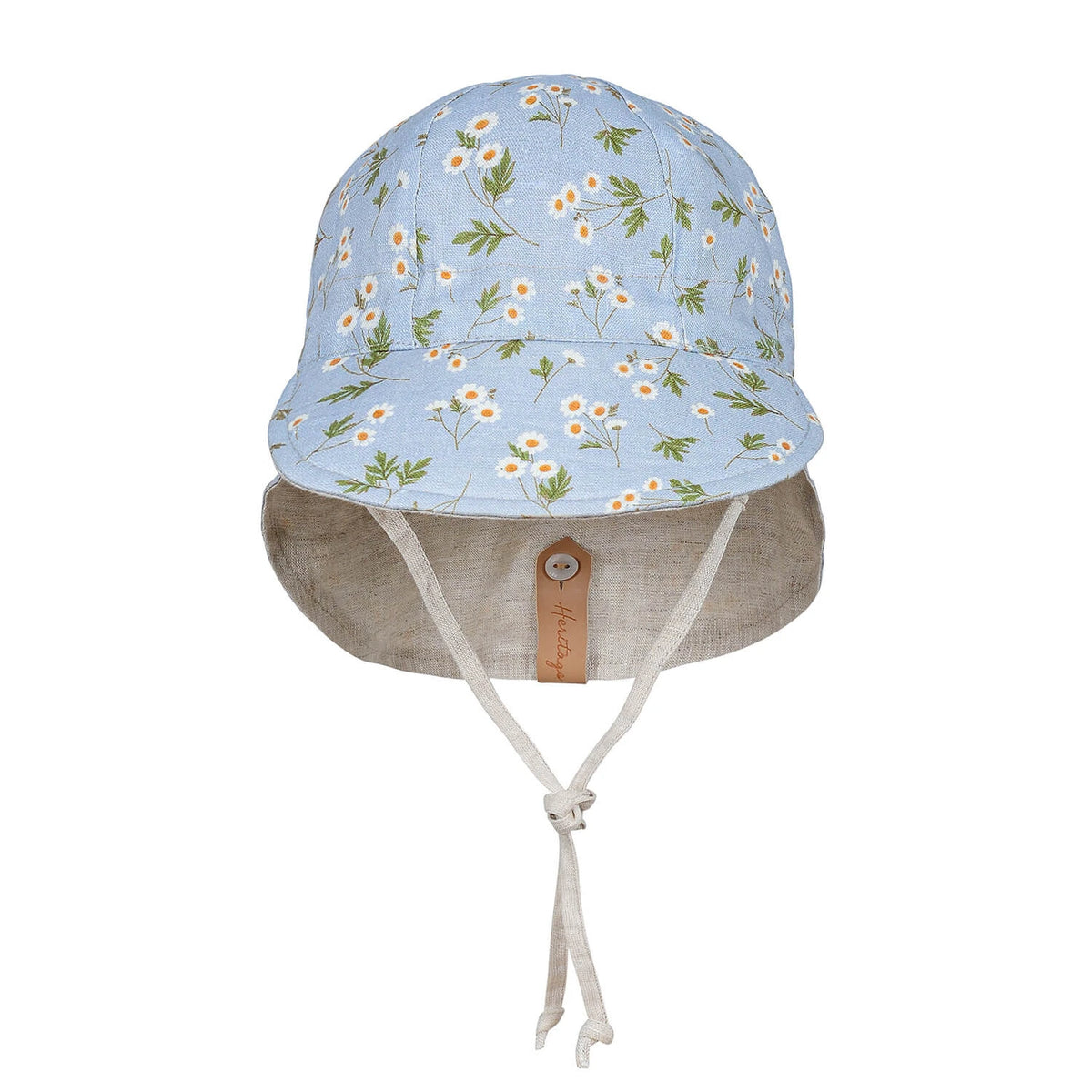 Bedhead Hats Lounger' Flap Sun Hat - Daisy