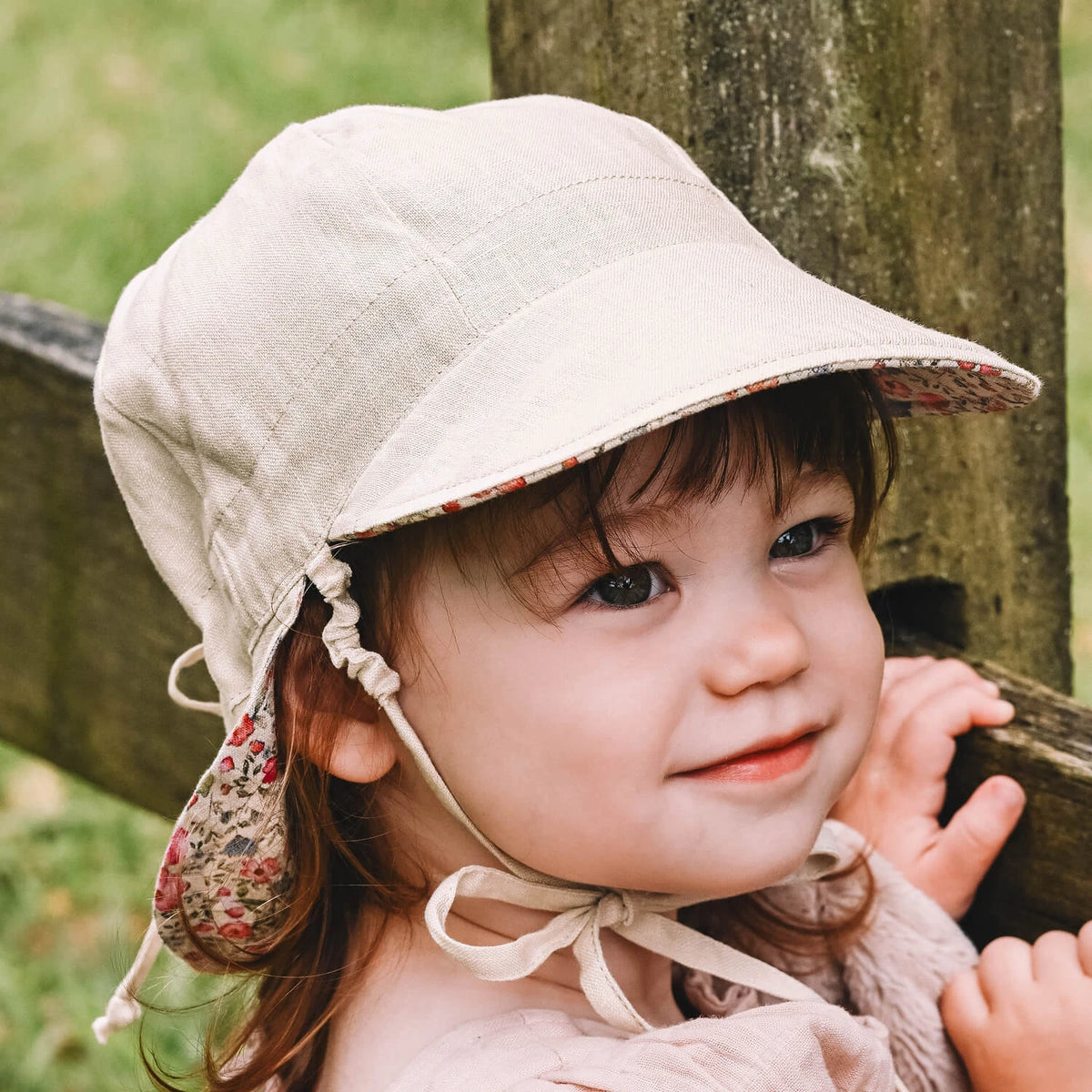 Bedhead Hats Lounger' Flap Sun Hat - Francesca