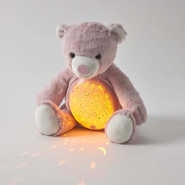 Jiggle and Giggle Pink Bear Night Light