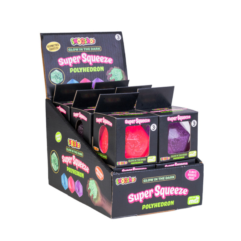 Smoosho&#39;s Super Squeeze Glow-in-the-Dark Polyhedron