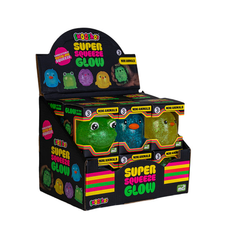 Smoosho's Super Squeeze Glow-in-the-dark Mini Animal