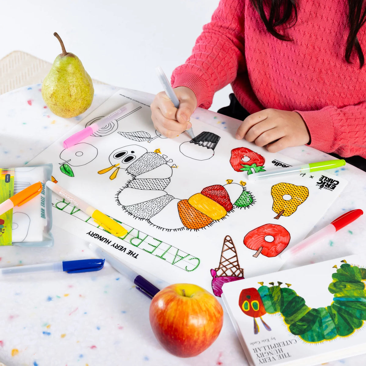 HeyDoodle The Very Hungry Caterpillar™ Classic Colouring & Doodle Mat