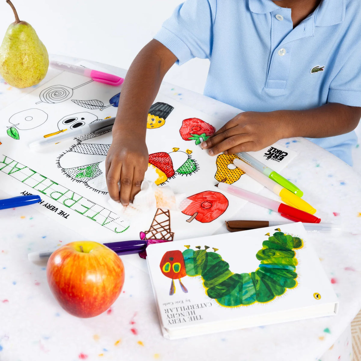 HeyDoodle The Very Hungry Caterpillar™ Classic Colouring & Doodle Mat