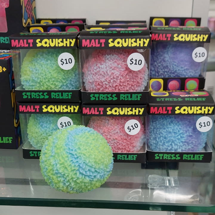 Squishy Malt Textured Multi-Colour Ball