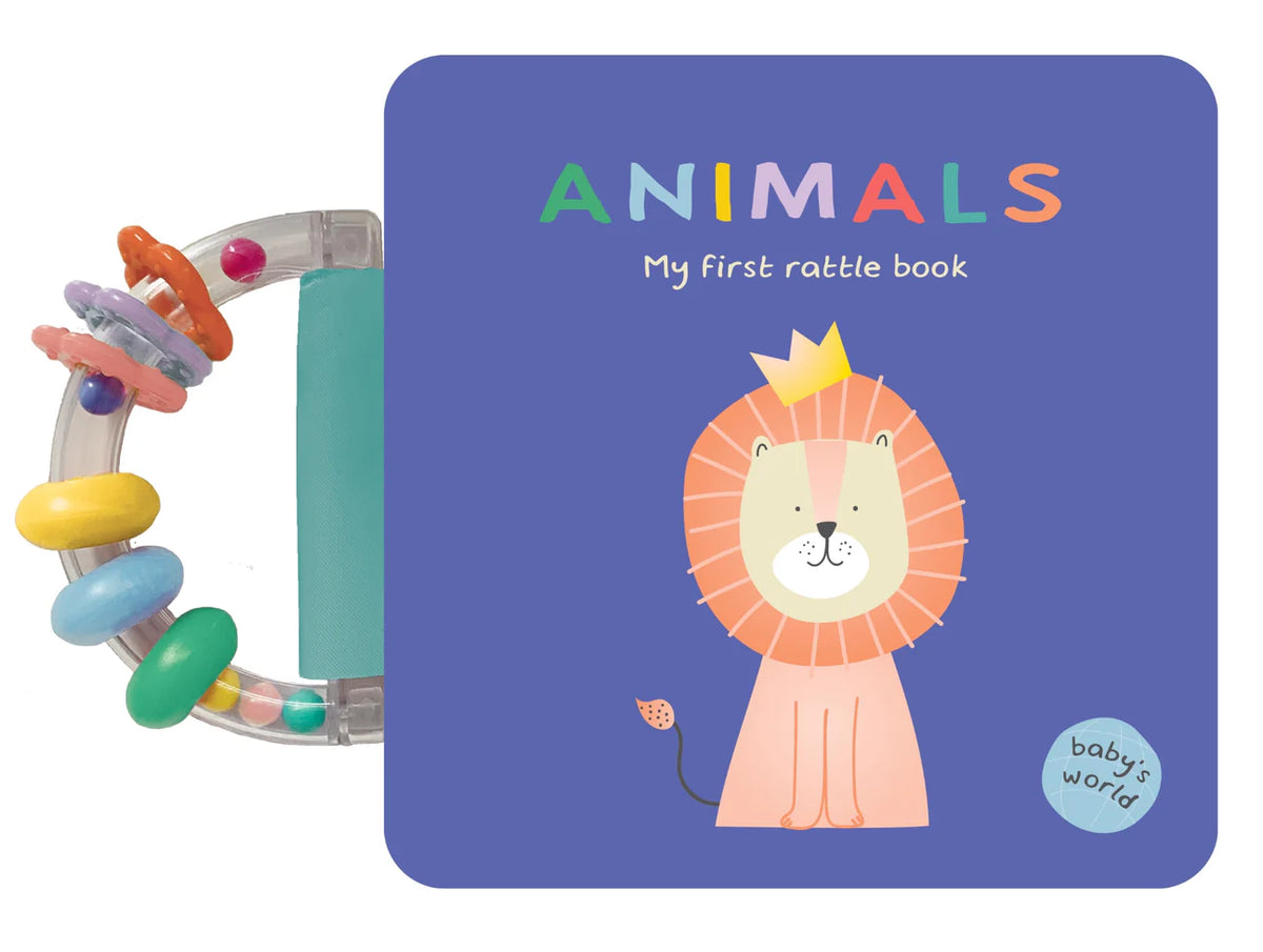 My First Rattle Book - Animals