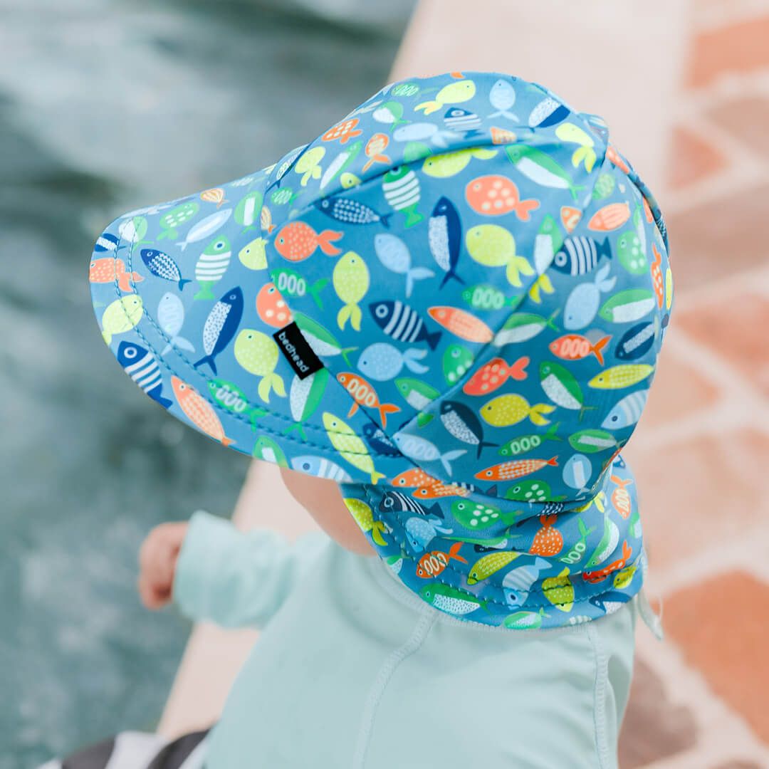 Bedhead Hats Kids Swim Legionnaire Hat - Pisces