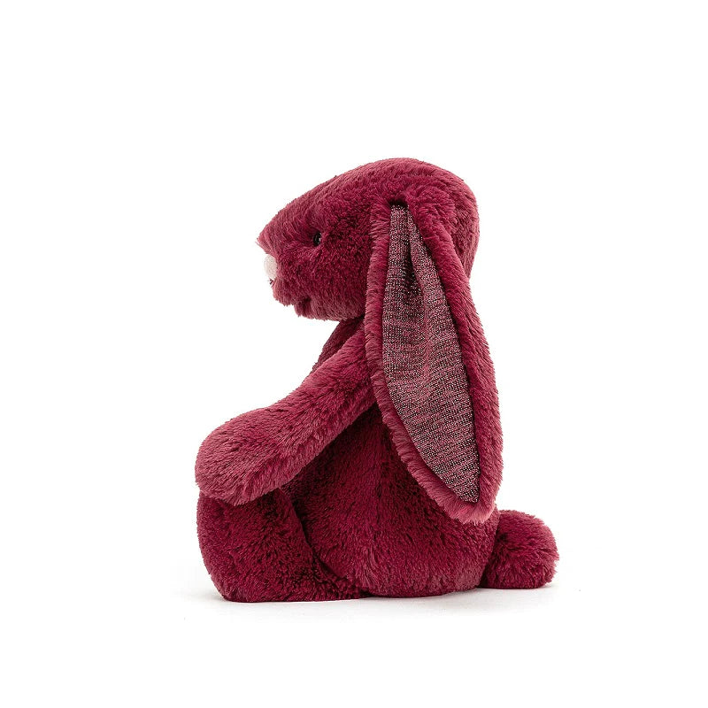 Jellycat Bashful Sparkly Cassis Bunny - Small