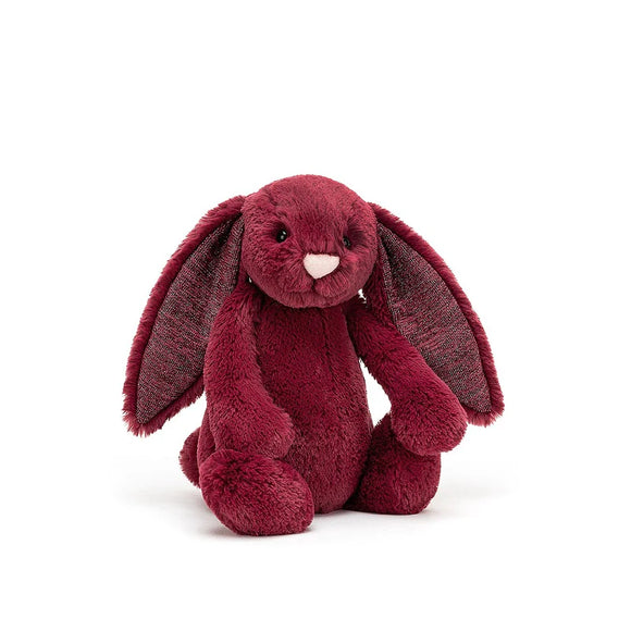 Bashful Sparkly Cassis Bunny - Small