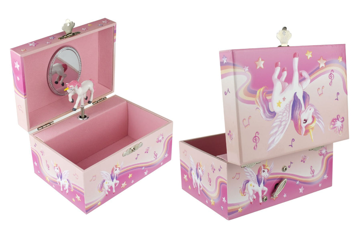 Kaper Kidz Musical Jewellery Box - Nutmeg Unicorn