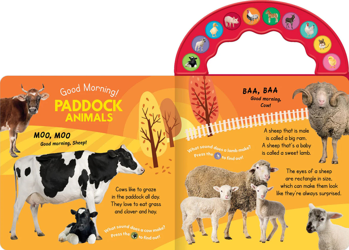 Carry Alone Sound Book - Good Morning! On the Farm