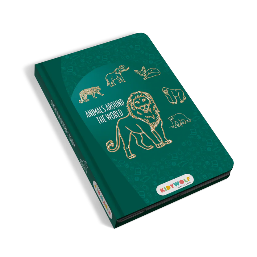Kidydraw Mini Drawing Tablet - Animals Around The World