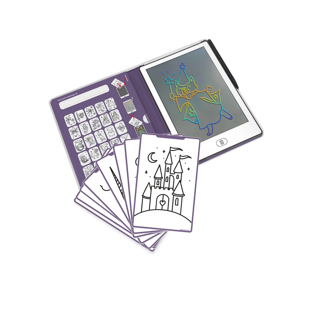 Kidydraw Mini Drawing Tablet - Once Upon A Time