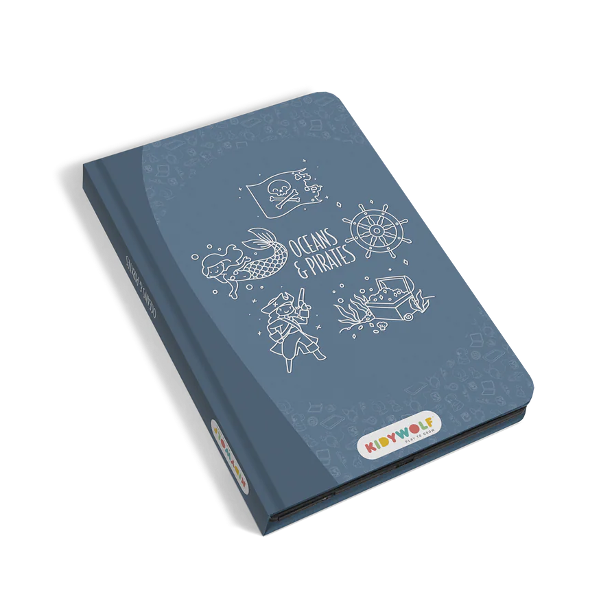 Kidydraw Mini Drawing Tablet - Oceans & Pirates