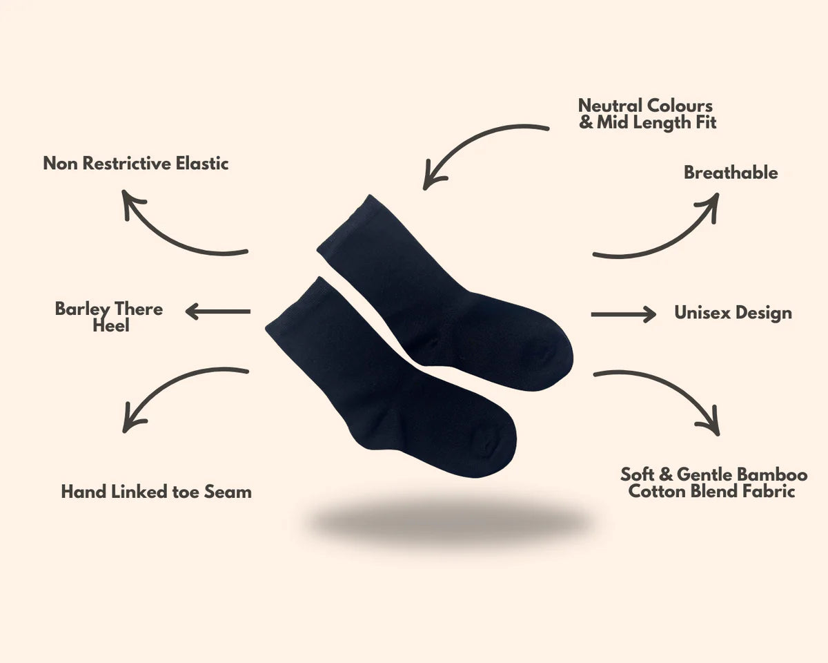 Comfort on the Spectrum - Soothe Step Sensory Socks - Navy